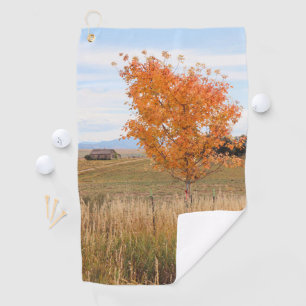 Bright October Golf Towel