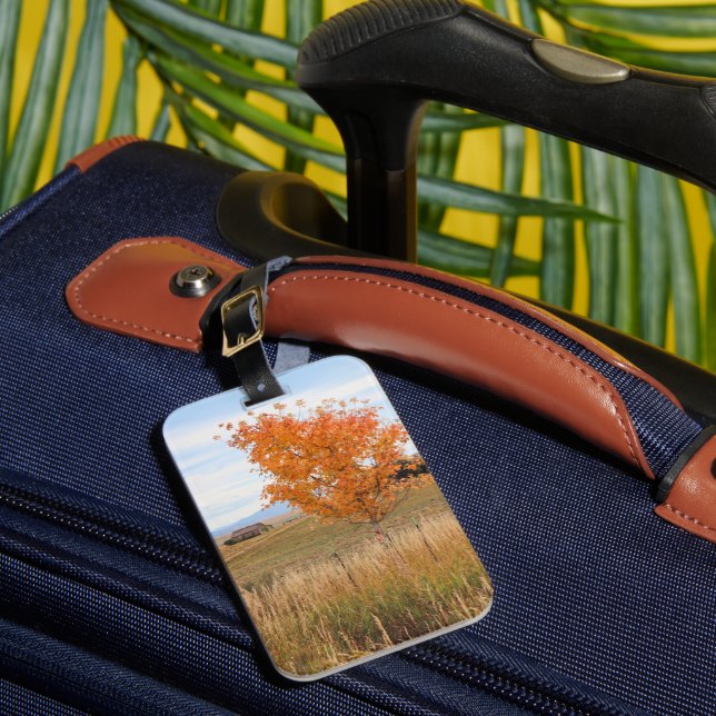 Bright October  Luggage Tag (Front Insitu 1)