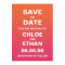 Bright Ombre Wedding Save the Date