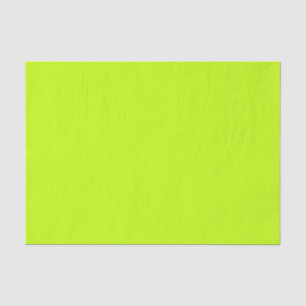 Bright or Neon Yellow Green Tissue Paper