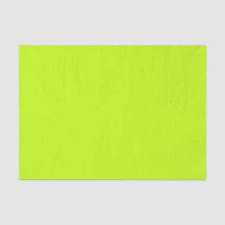 Bright or Neon Yellow Green Tissue Paper