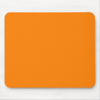 Bright Orange Mouse Pad