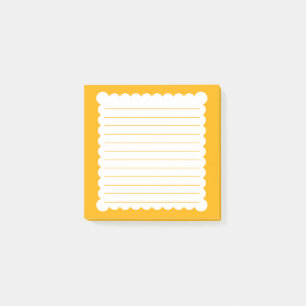 Bright Orange Post-it® Notes