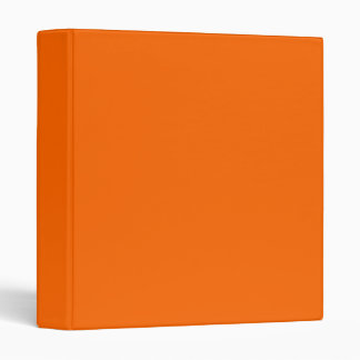 Bright Orange Solide couleur 3 Classeur à anneaux