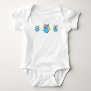 Bright Owls Baby Creeper