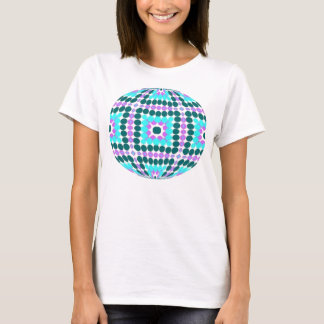 bright pattern gazing ball T-Shirt