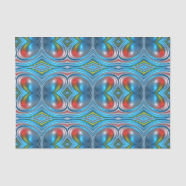 Bright Pattern Tissue Paper (Front)