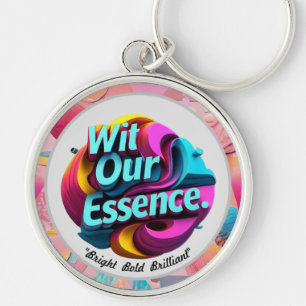 "Bright Patterns" Keychain