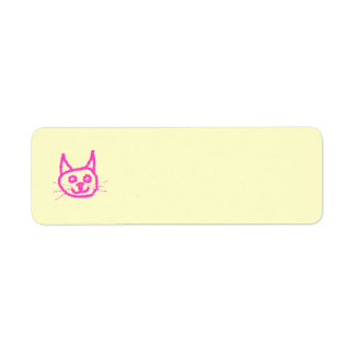 Bright Pink Cat