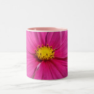 Bright Pink Centred Cosmo Two-Tone Coffee Mug
