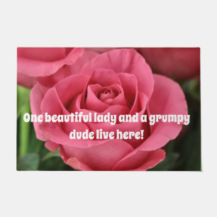 Bright Pink Doormat