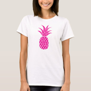 Bright Pink Pineapple Flowy Shirt