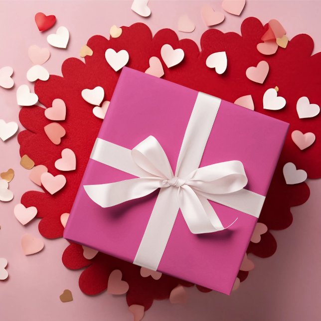 Bright Pink Wrapping Paper Roll (Creator Uploaded)