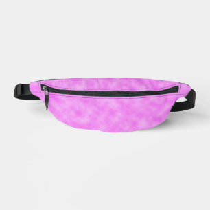 Bright Pinkish Purple Cloudy Abstract Pattern Fanny Pack