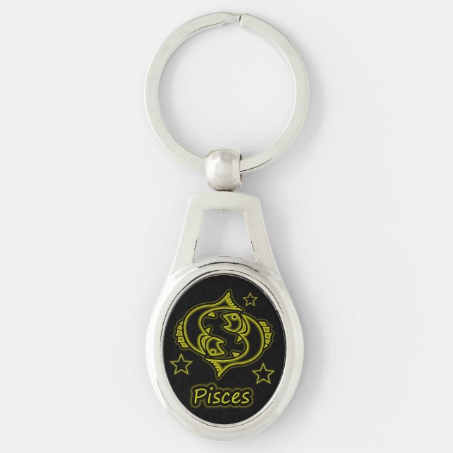 Bright Pisces Keychain (Front)