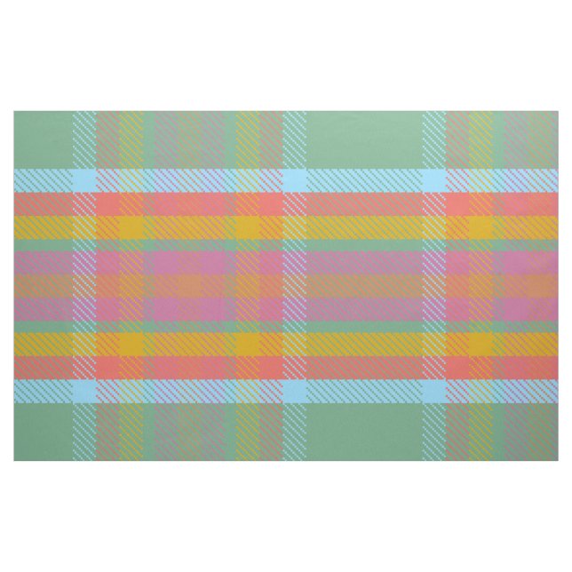 Bright Plaid AG Fabric (Fat Quarter)