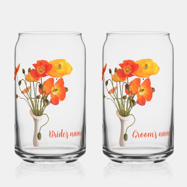 Bright Poppy Mariage cadeau (Recto)