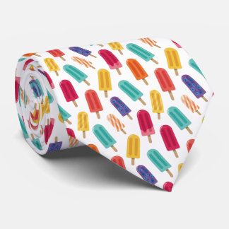 Bright Popsicle Summer Pattern Tie