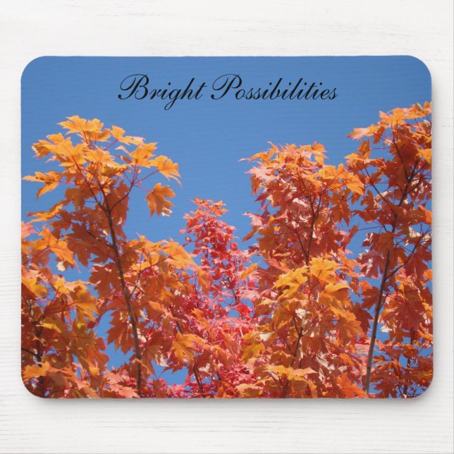 Bright Possibilities mousepad Office gifts Trees (Front)