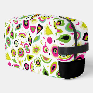 Bright psychedelic. dopp kit