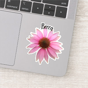 Bright Purple Coneflower Personalized
