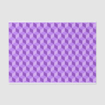 BRIGHT PURPLE GEOMETRIC CUBE PATTERNS