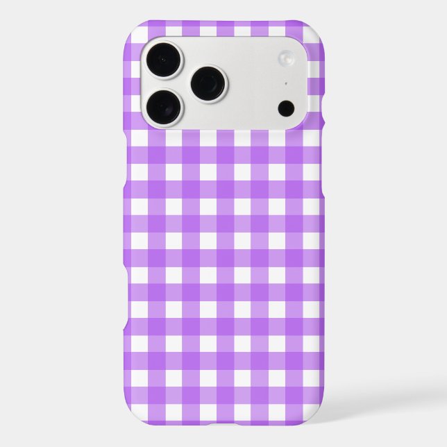 Bright purple gingham (Back)