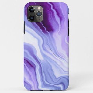 Bright Purple Marbling iPhone 11 Pro Max Case