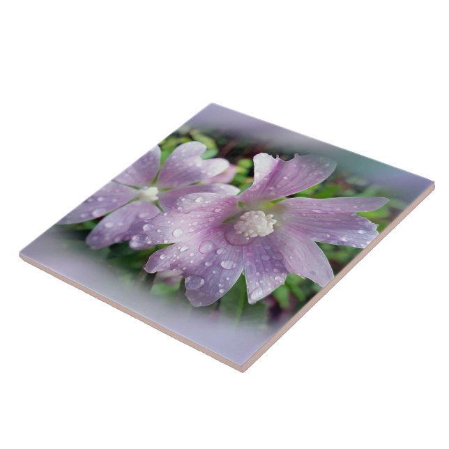 Bright purple tile (Side)
