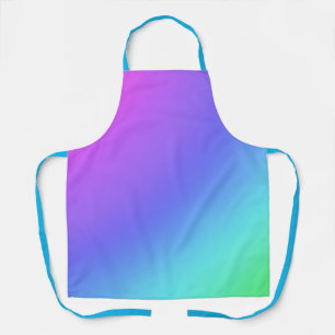 Bright Rainbow Colours Gradient Apron