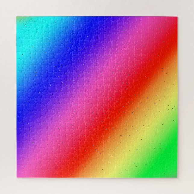 Bright Rainbow Colours Jigsaw Puzzle (Vertical)
