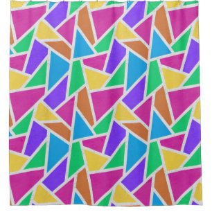 Bright rainbow colours mosaic