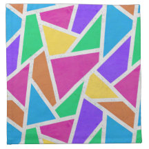 Bright rainbow colours mosaic