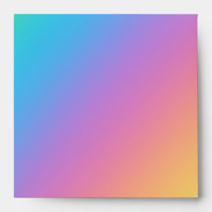 Bright Rainbow Diagonal Gradient Envelopes