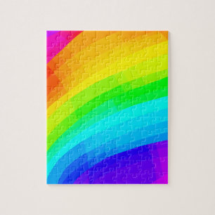 Bright Rainbow Fun and Challenging Puzzle