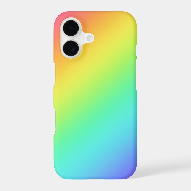 Bright Rainbow Gradient IPhone 8/7 Case (Back)