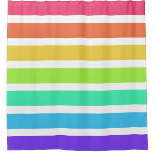 Bright rainbow stripes