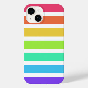 Bright rainbow stripes Case-Mate iPhone case