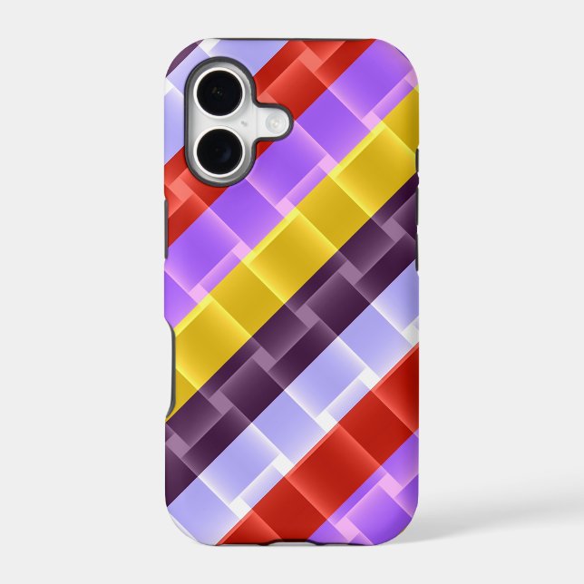 Bright rainbow stripes modern design (Back)