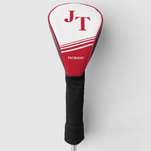 Bright Red Custom Golf Head Cover