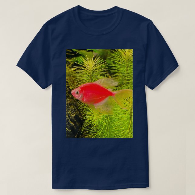 Bright Red Goldfish T-Shirt (Design Front)