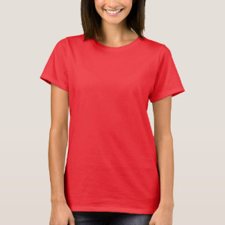 Bright Red Lowpriced Woman's  T-Shirt