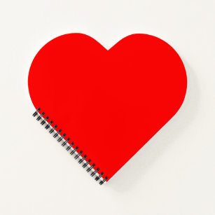 Bright Red  Notebook