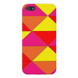 Bright Red Orange Yellow Pink glossy case