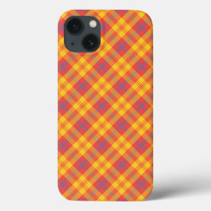 Bright Red Yellow Blue Plaid Case-Mate iPad Case