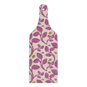 Bright Retro Floral Seamless Pattern  Wrapping Pap Cutting Board