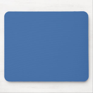 Bright royal blue mouse pad