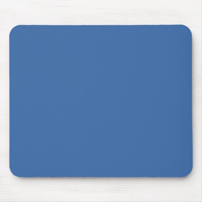 Bright royal blue mouse pad (Front)