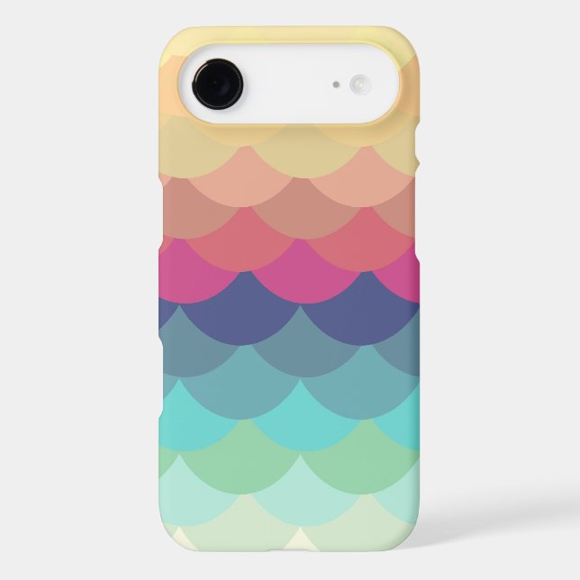 Bright Scallop Summer Pattern iPhone 4/4S Case (Back)