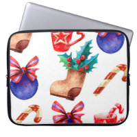 Bright, seamless New Year's pattern of candies, ba